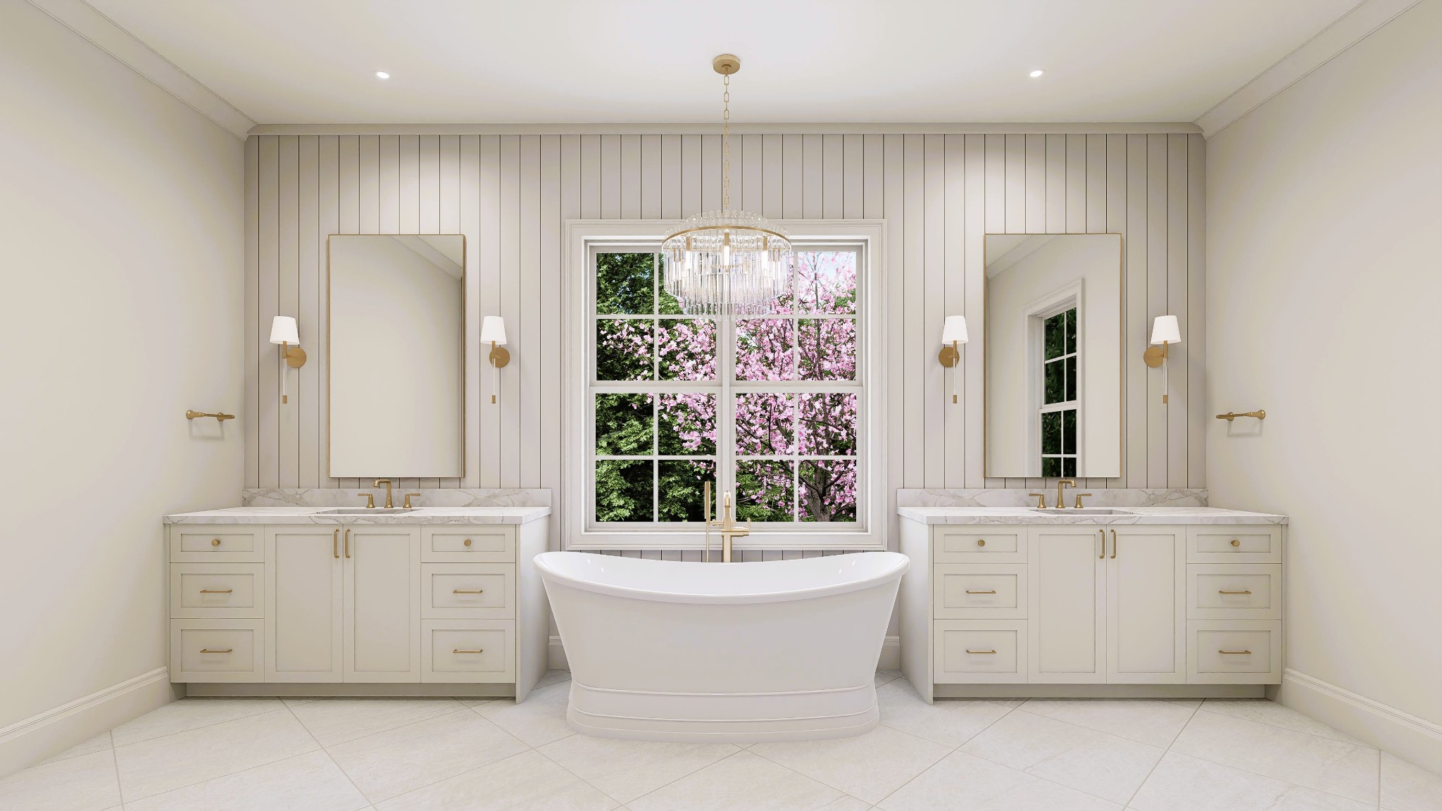 7020 Kinderhook Road Nashville, TN 37221 - Photo 15 of 37 a bathroom with a granite countertop sink and a mirror