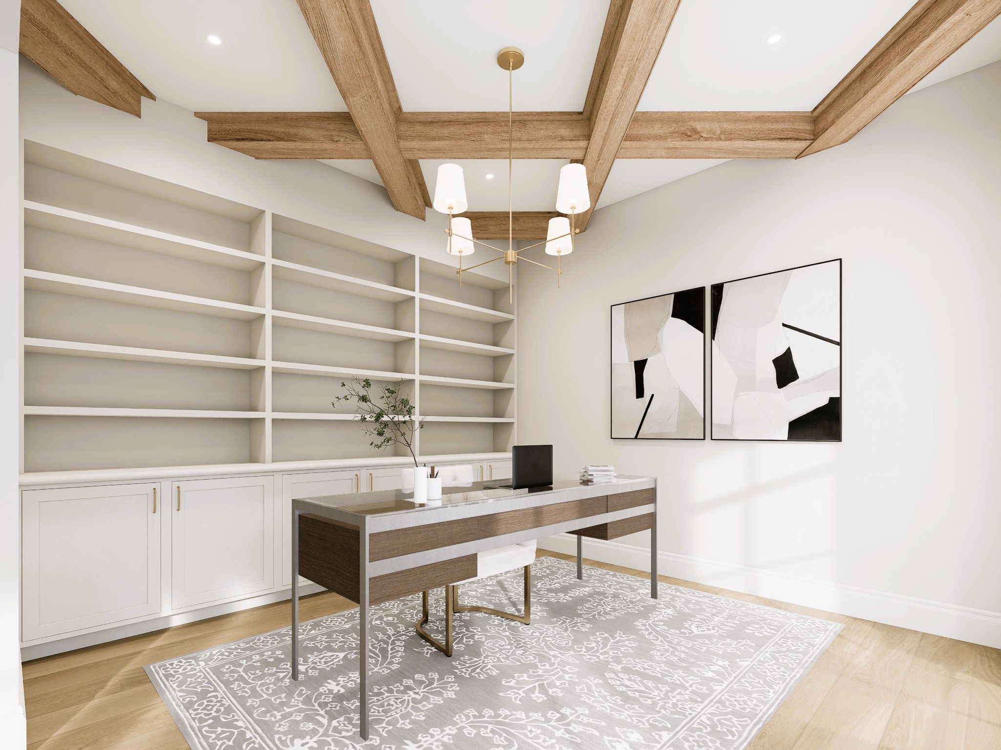 7020 Kinderhook Road Nashville, TN 37221 - Photo 20 of 37 a workspace with furniture and a table