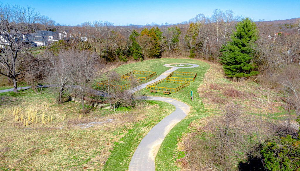 7020 Kinderhook Road Nashville, TN 37221 - Photo 32 of 37 an aerial view of a house