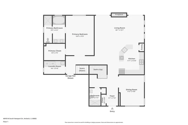 $500,000 | 40418 North S Newport Drive, Antioch, IL 60002