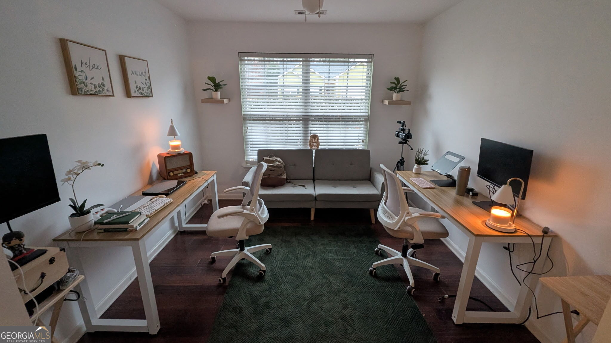 48 Highlander Trail Southwest Rome, GA 30165 - Photo 27 of 45 a view of a workspace with furniture and a window