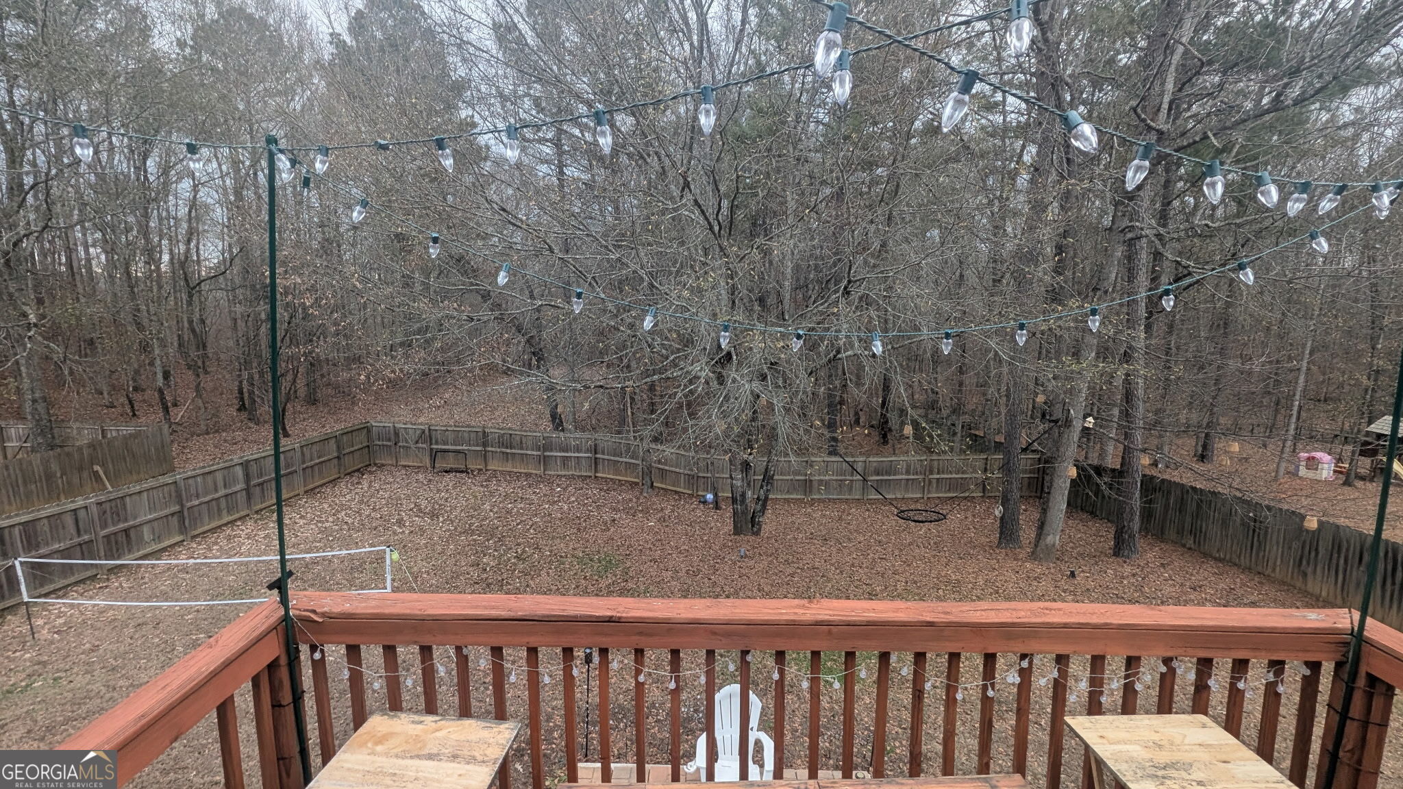 48 Highlander Trail Southwest Rome, GA 30165 - Photo 38 of 45 a view of a balcony with trees