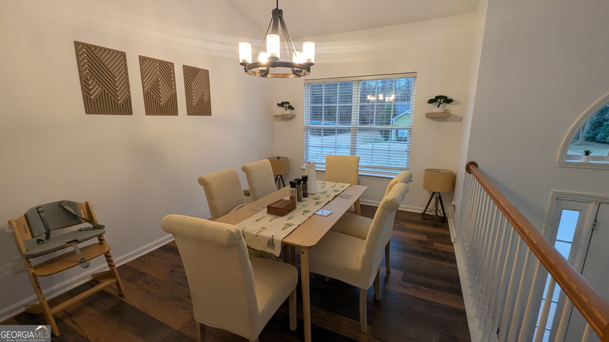 48 Highlander Trail Southwest Rome, GA 30165 - Photo 41 of 45 a view of a dining room with furniture and wooden floor