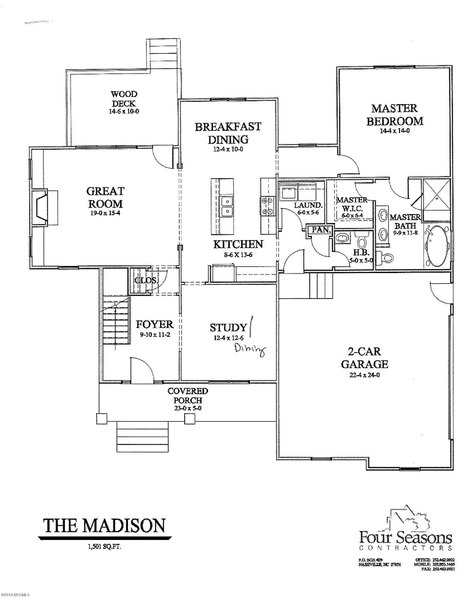 7246 Bitterroot Road Rocky Mount, NC 27803 - Photo 24 of 25 The Madison First Floor