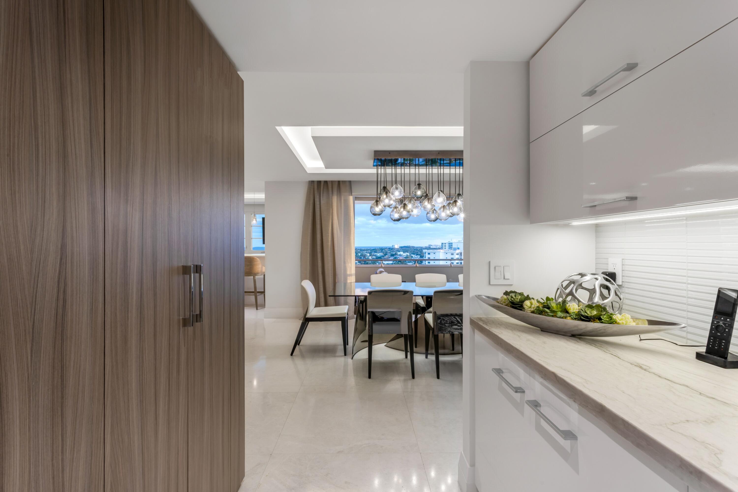 50 E Road, Unit 12G (PENTHOUSE) Delray Beach, FL 33483 - Photo 22 of 75 mls_BUTLERS_PANTRY_TO_DINING_STRAIGHT_EB