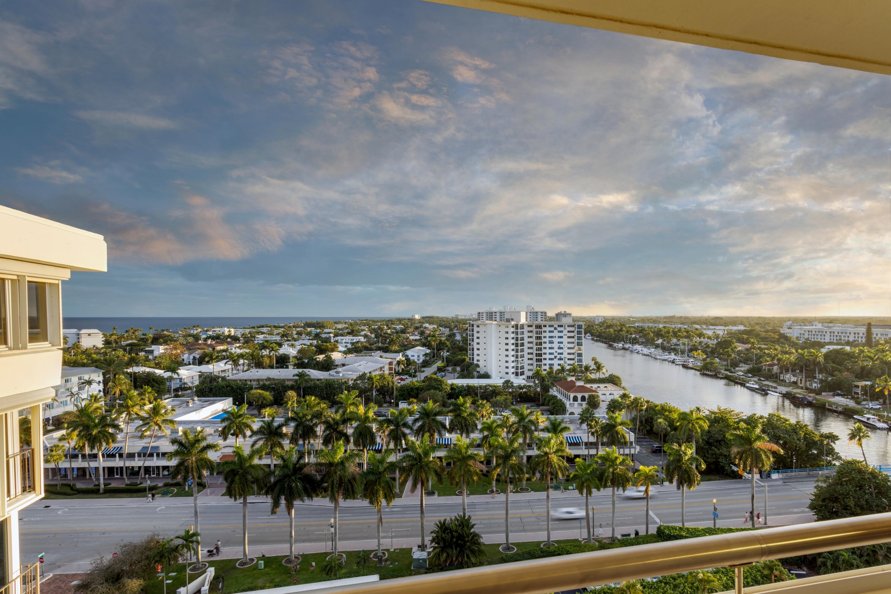 50 E Road, Unit 12G (PENTHOUSE) Delray Beach, FL 33483 - Photo 69 of 75 a view of a city