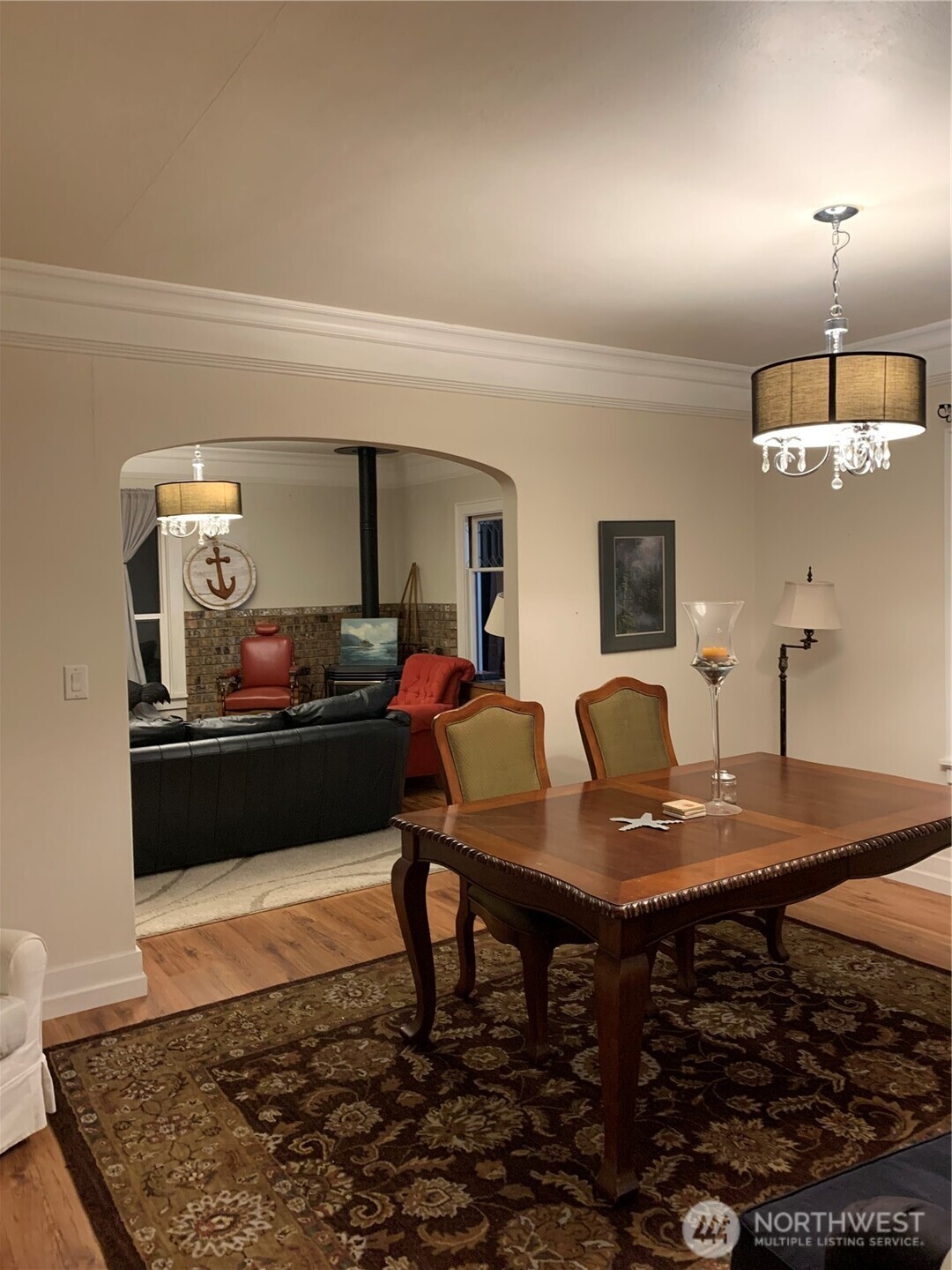 465 Tyee Drive Point Roberts, WA 98281 - Photo 13 of 19 a living room with furniture and a table