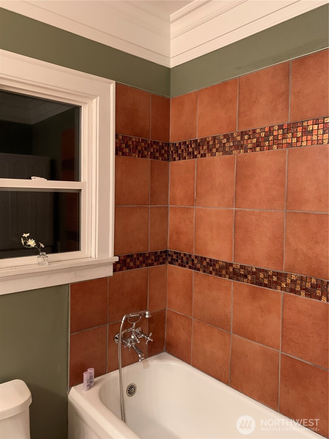 465 Tyee Drive Point Roberts, WA 98281 - Photo 18 of 19 a bathroom with a bathtub a window and a shower