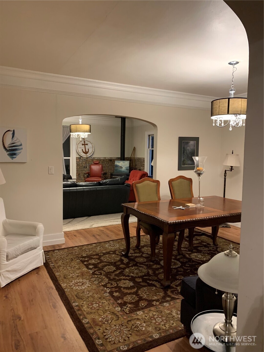465 Tyee Drive Point Roberts, WA 98281 - Photo 9 of 19 a living room with furniture and a table
