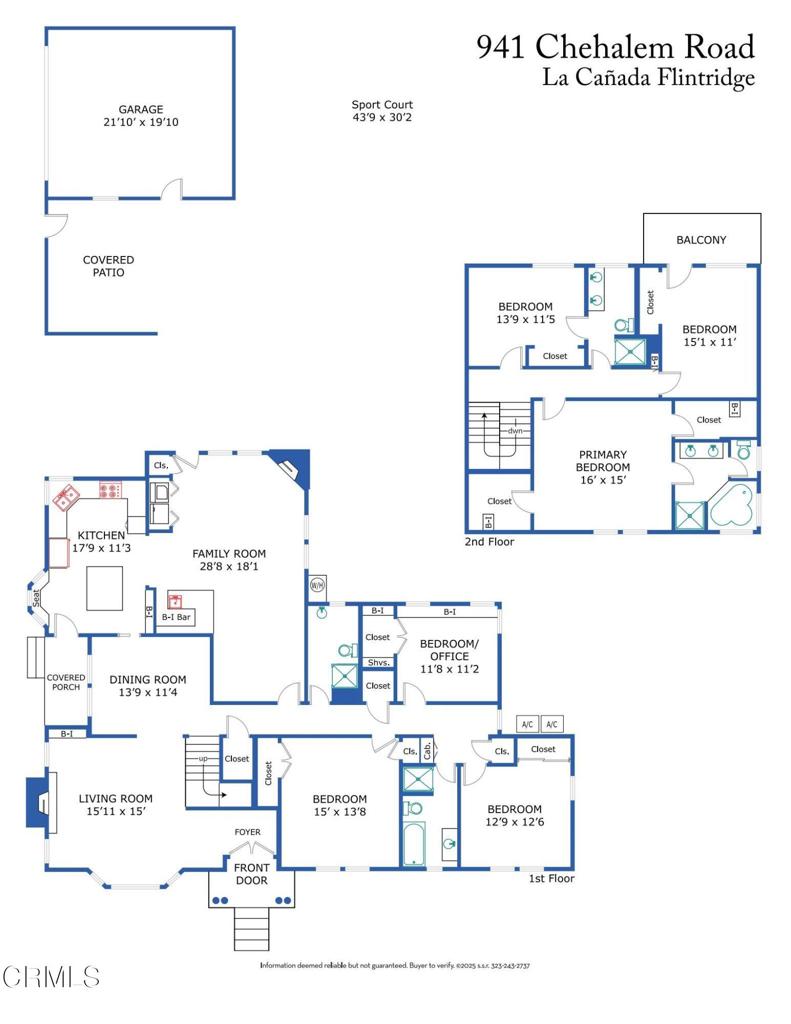 941 Chehalem Road La Canada Flintridge, CA 91011 - Photo 75 of 75 SSR_941ChehalemRd20251118_FloorplanUB
