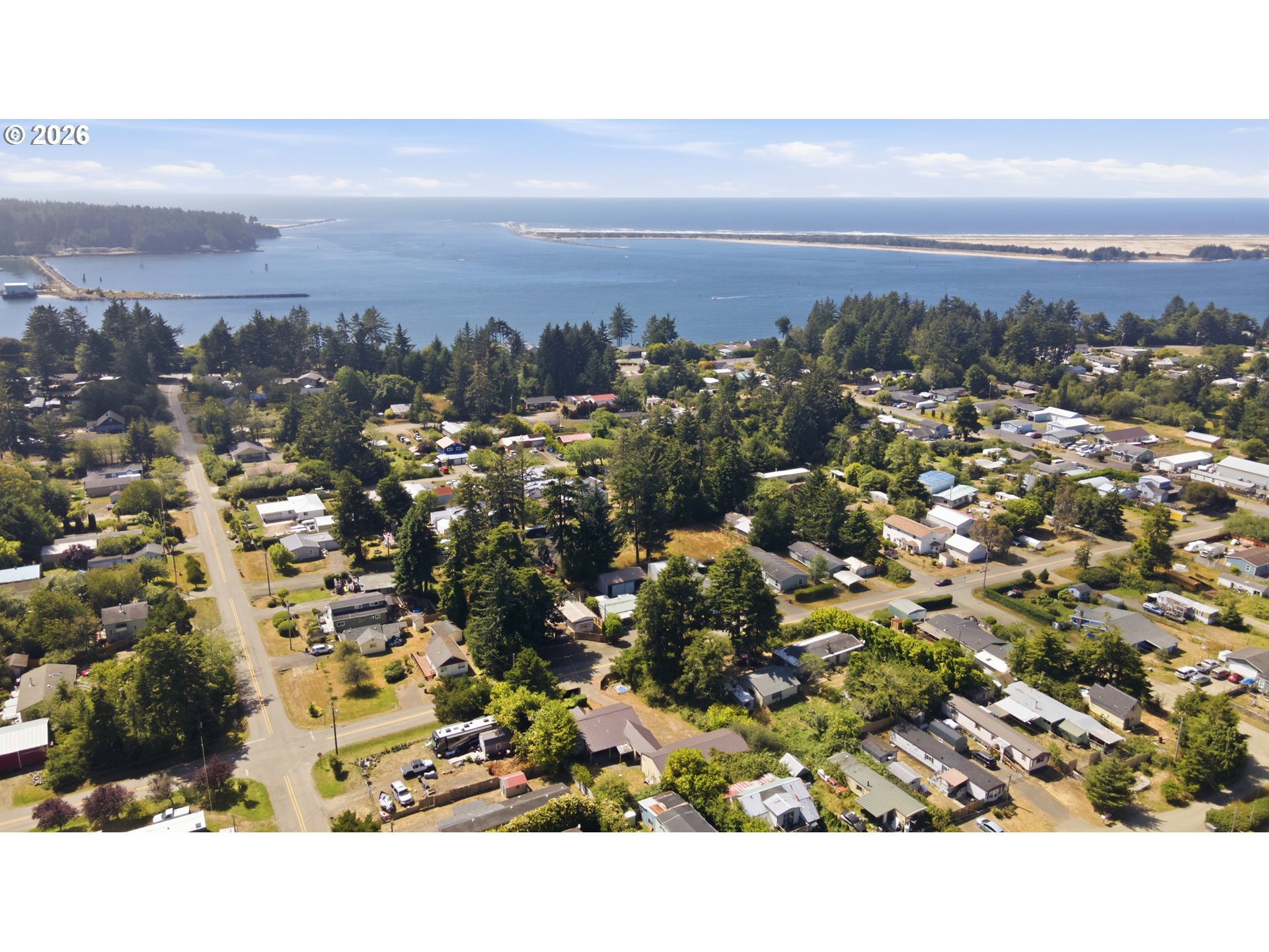 63605 South Barview Road Coos Bay, OR 97420 - Photo 27 of 28 a view of city and mountain