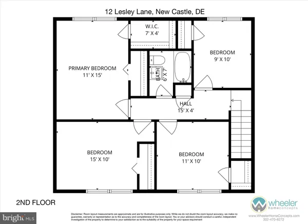$429,000 | 12 Lesley Lane, New Castle, DE 19720