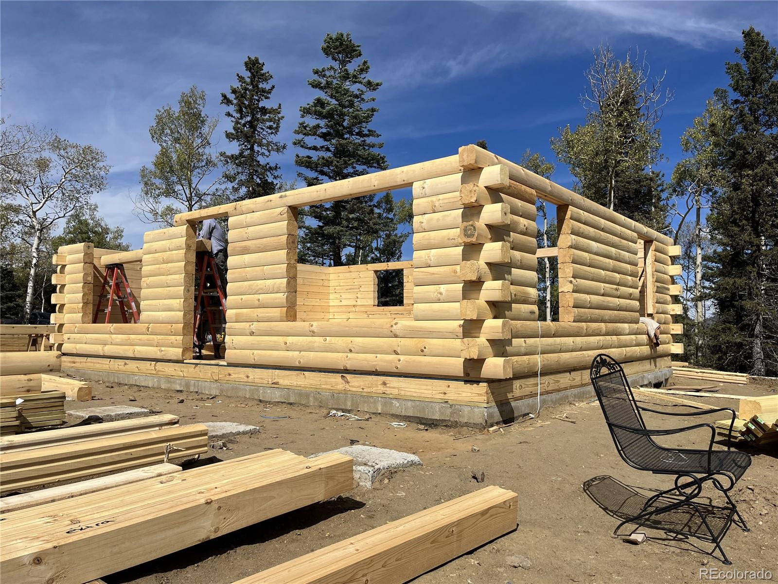 3425 Co Road Westcliffe, CO 81252 - Photo 12 of 15 a view of a two chairs in the patio