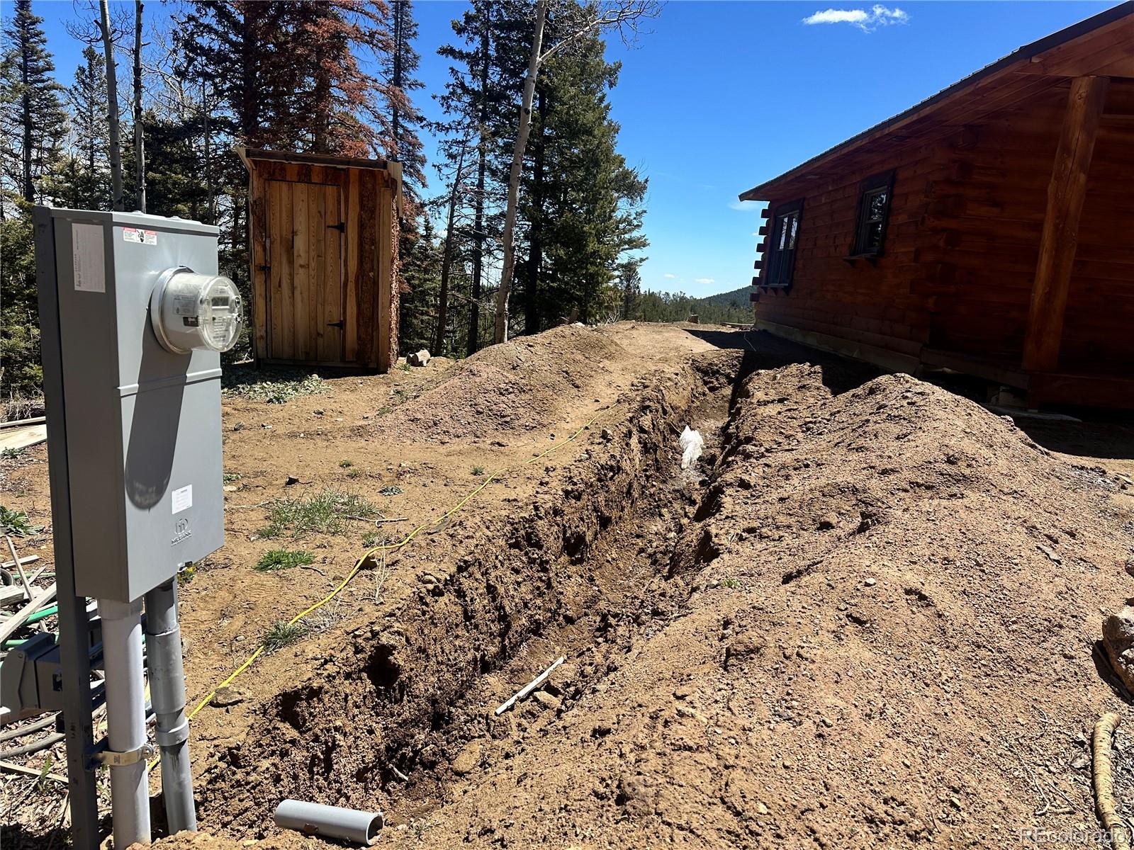 3425 Co Road Westcliffe, CO 81252 - Photo 4 of 15 a view of a backyard of the house