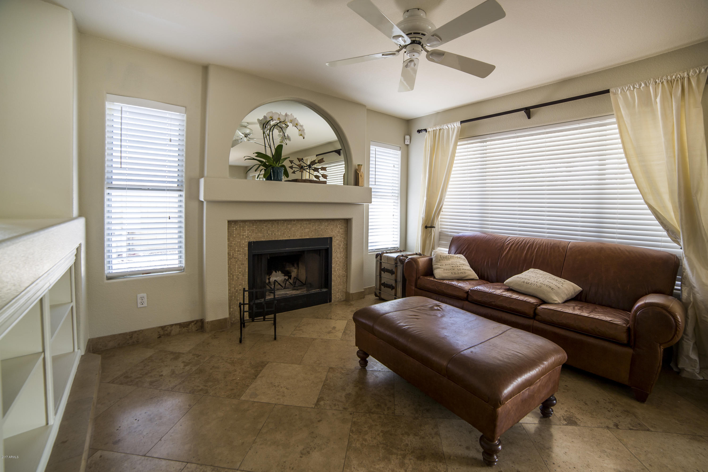 4604 East Danbury Road Phoenix, AZ 85032 - Photo 9 of 27 Family Room With Fireplace