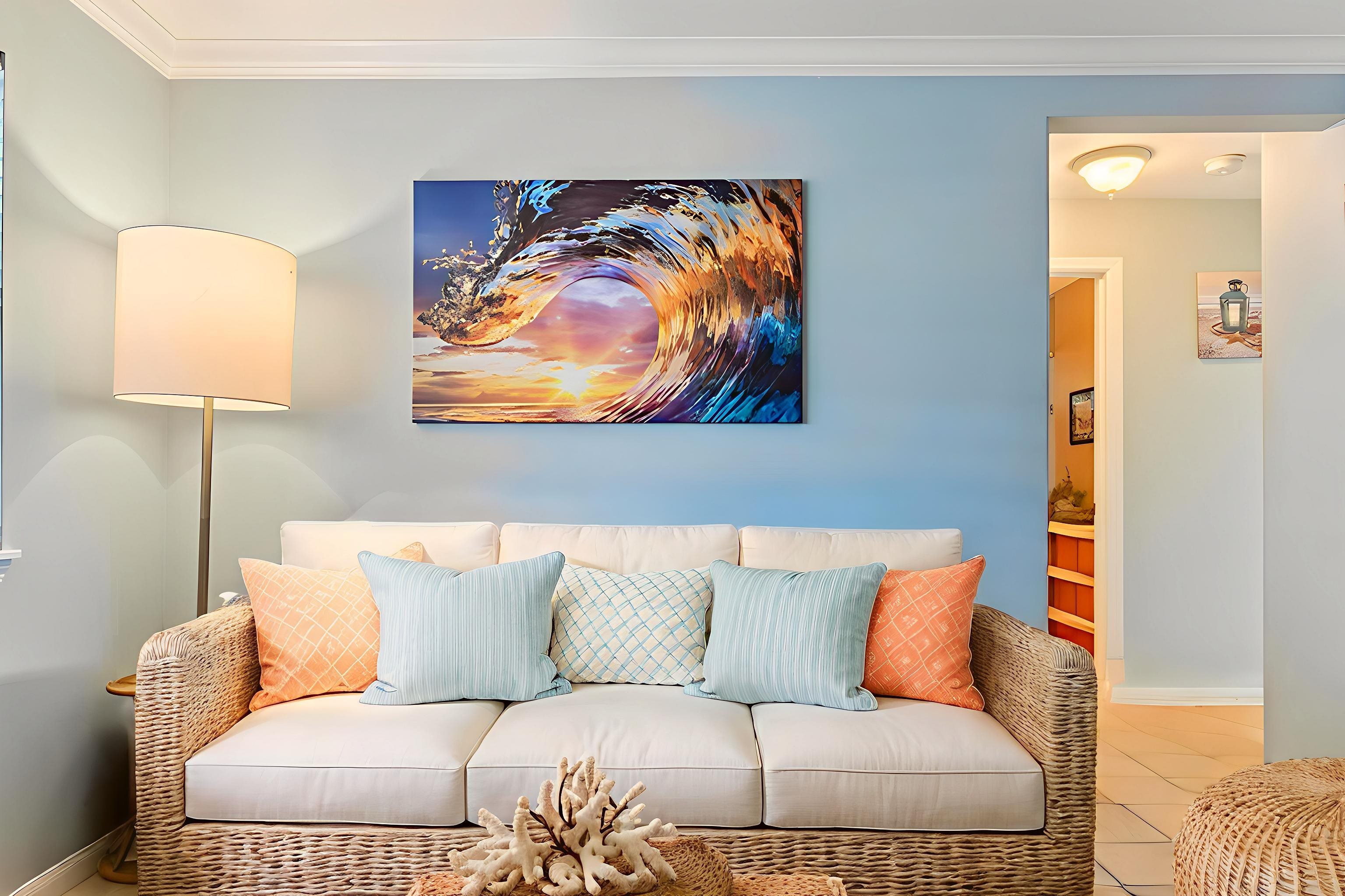 30 Halili Lane, Unit 3D Kihei, HI 96753 - Photo 4 of 46 a living room with a couch