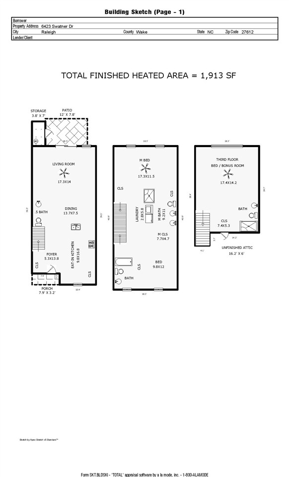 6423 Swatner Drive Raleigh, NC 27612 - Photo 20 of 20 Photo 21