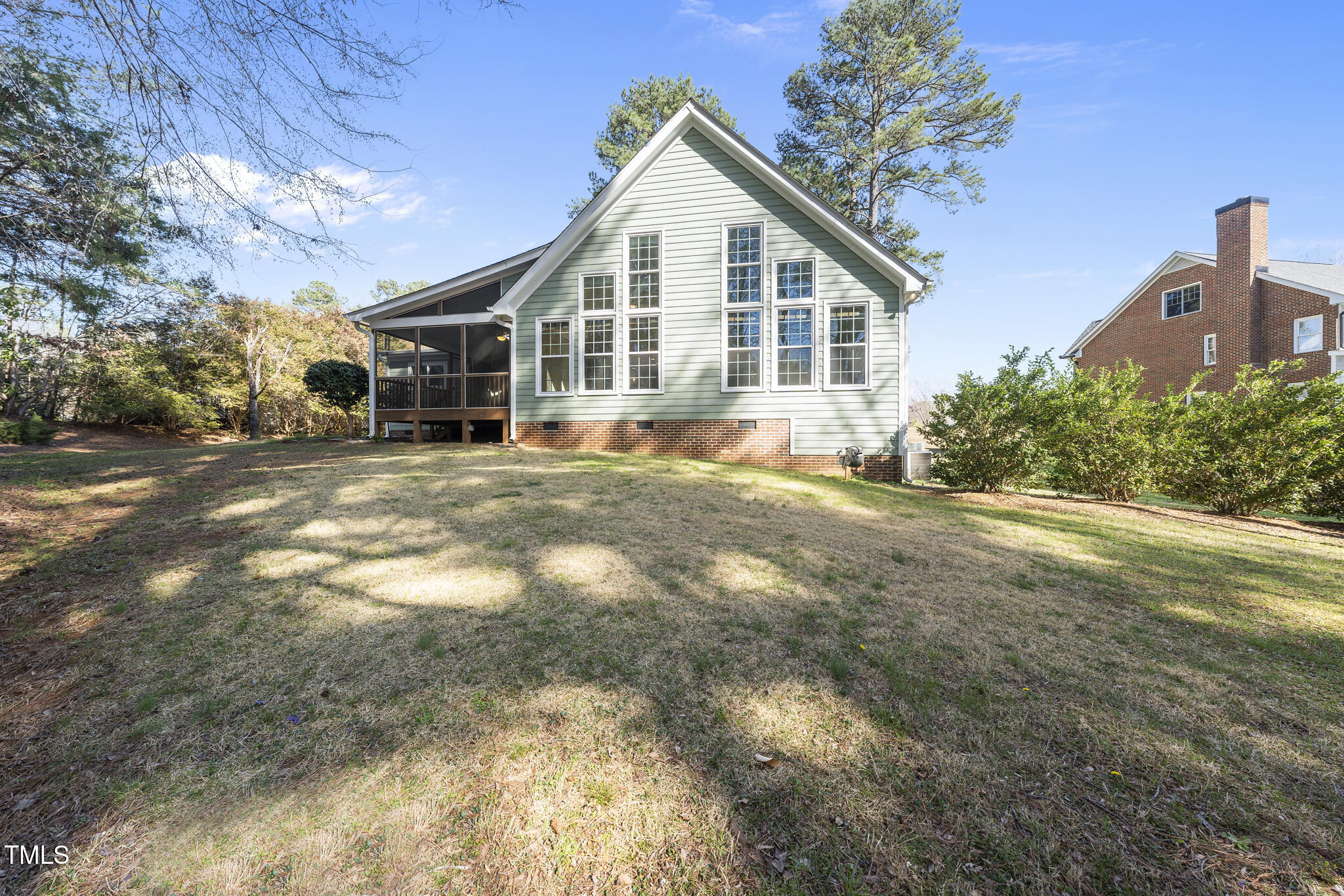 8063 Hogan Drive Wake Forest, NC 27587 - Photo 44 of 46 a front view of a house with a yard
