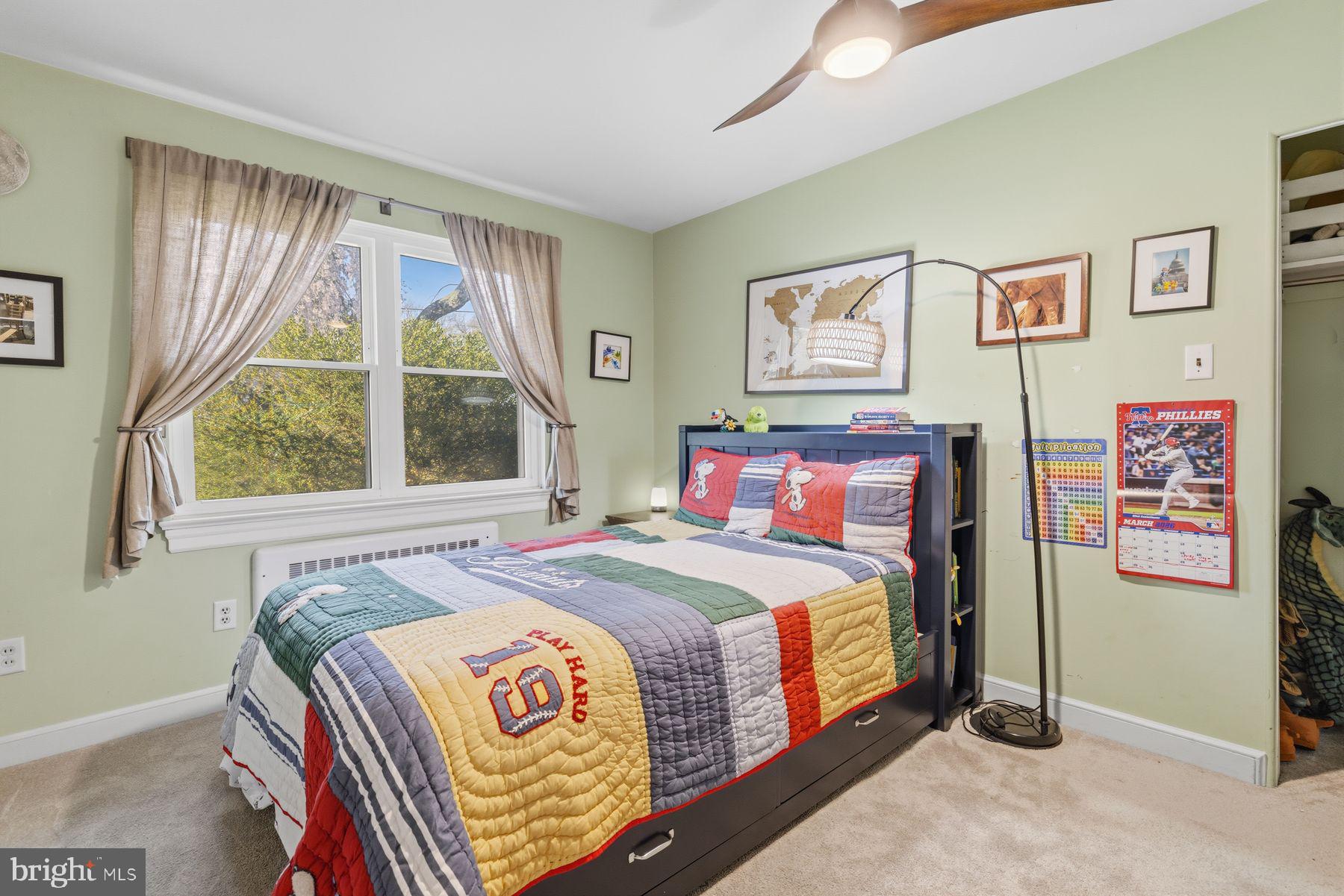 6254 West Valley Green Road Flourtown, PA 19031 - Photo 11 of 20 Cozy bedroom with vibrant decor.