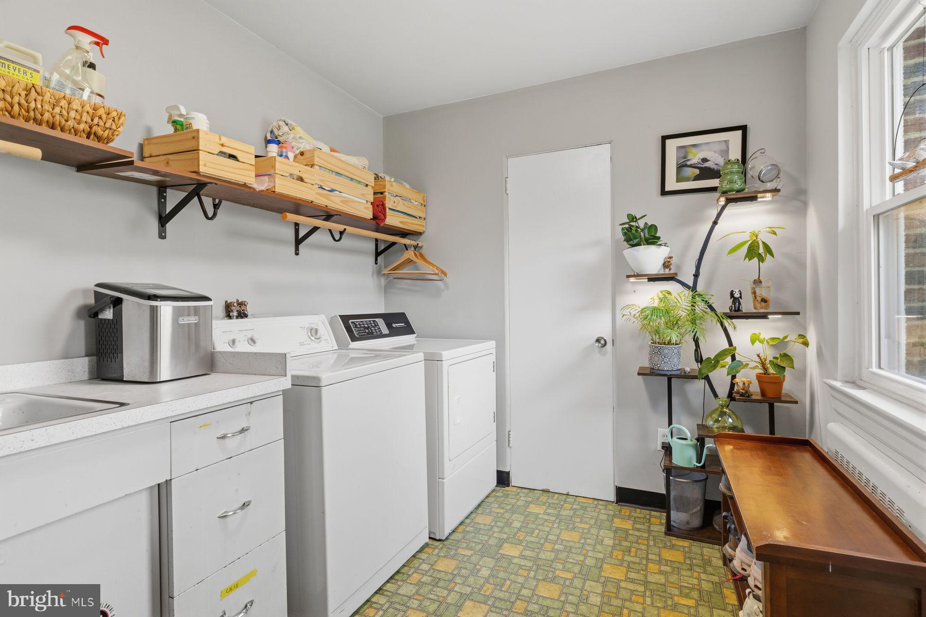 6254 West Valley Green Road Flourtown, PA 19031 - Photo 14 of 20 Bright and functional laundry space.