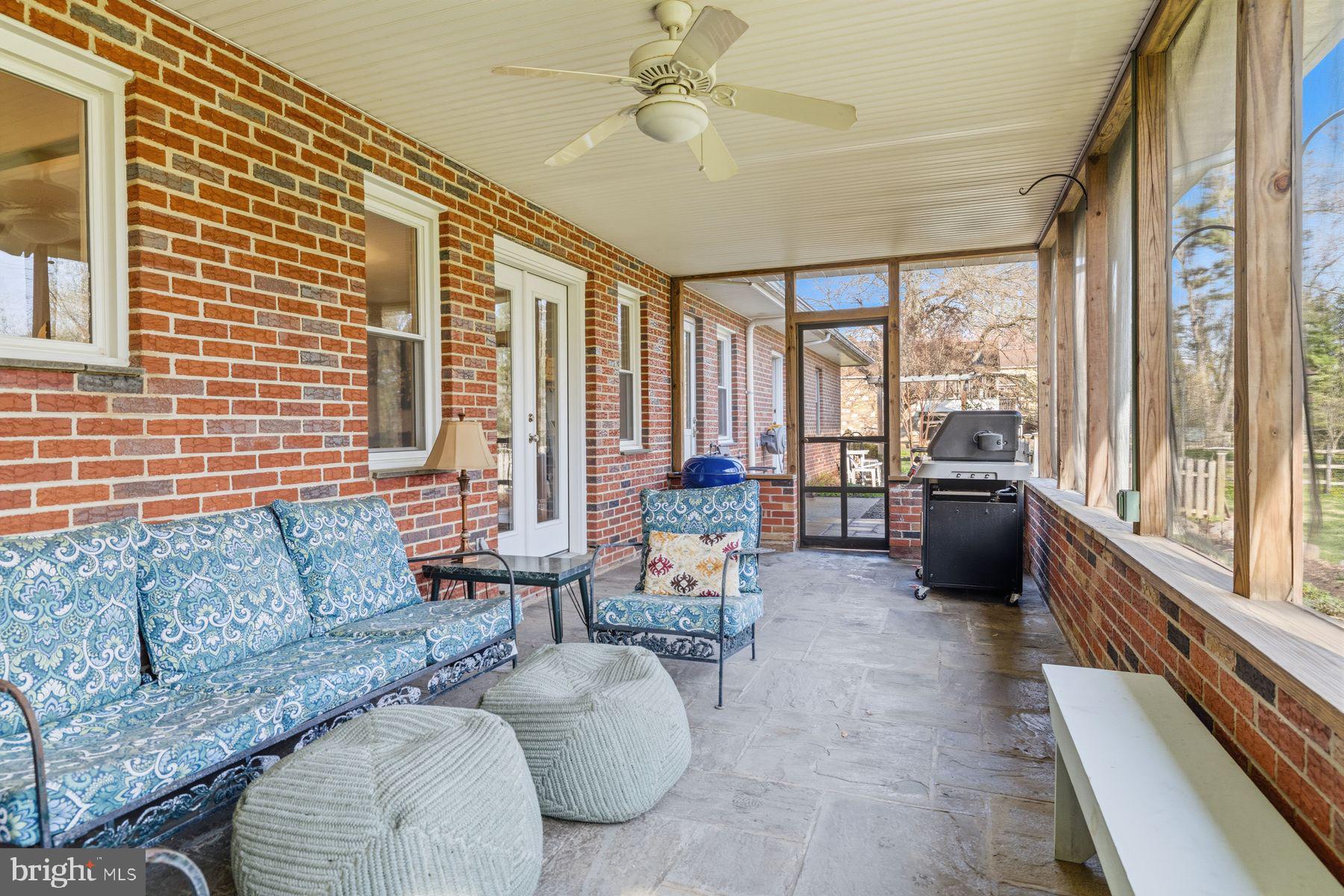 6254 West Valley Green Road Flourtown, PA 19031 - Photo 17 of 20 Charming screened porch for relaxation.