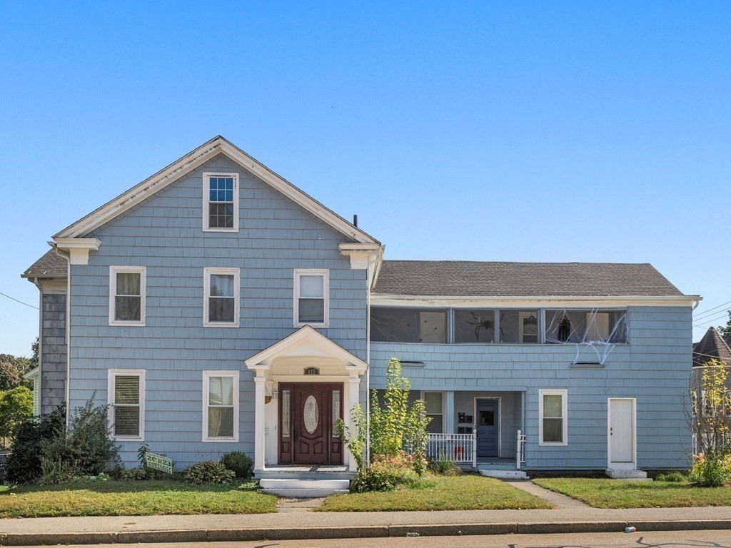 173 School Street Webster, MA 01570 - Photo 1 of 26 a front view of a house with a yard