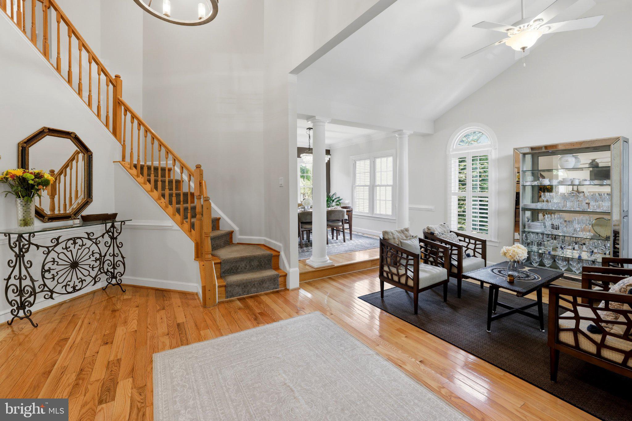6732 Churchill Road McLean, VA 22101 - Photo 4 of 61 Inviting foyer with elegant staircase.