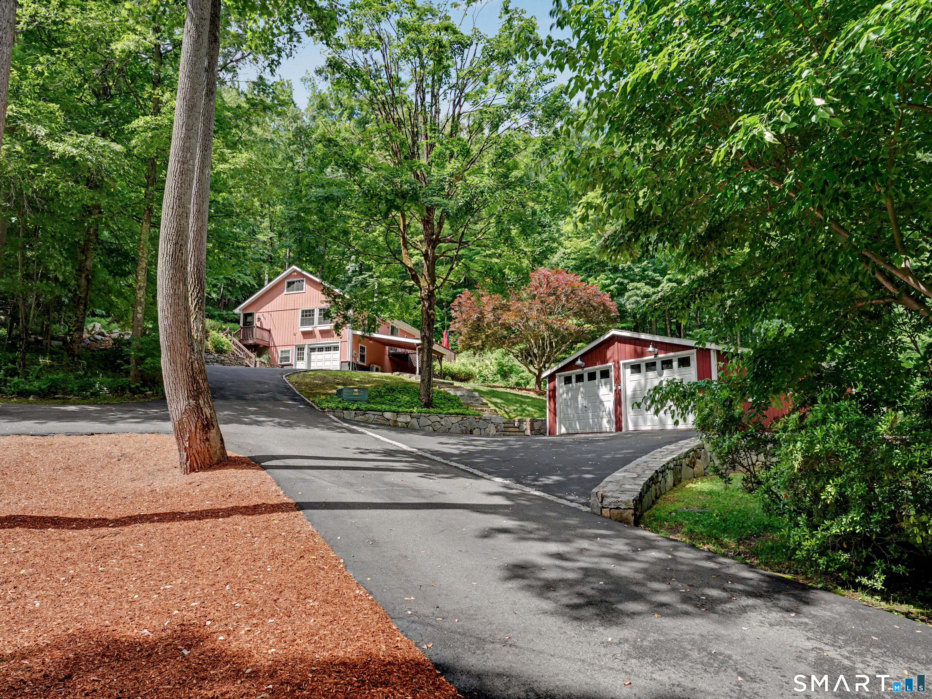 252 Bennetts Farm Road Ridgefield, CT 06877 - Photo 37 of 40 And the view from the bottom of the driveway is beautiful.