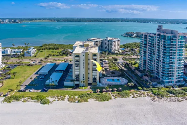 $879,000 | 1480 Gulf Boulevard, Unit 201, Clearwater Beach, FL 33767