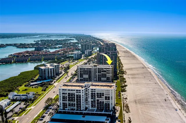 $879,000 | 1480 Gulf Boulevard, Unit 201, Clearwater Beach, FL 33767