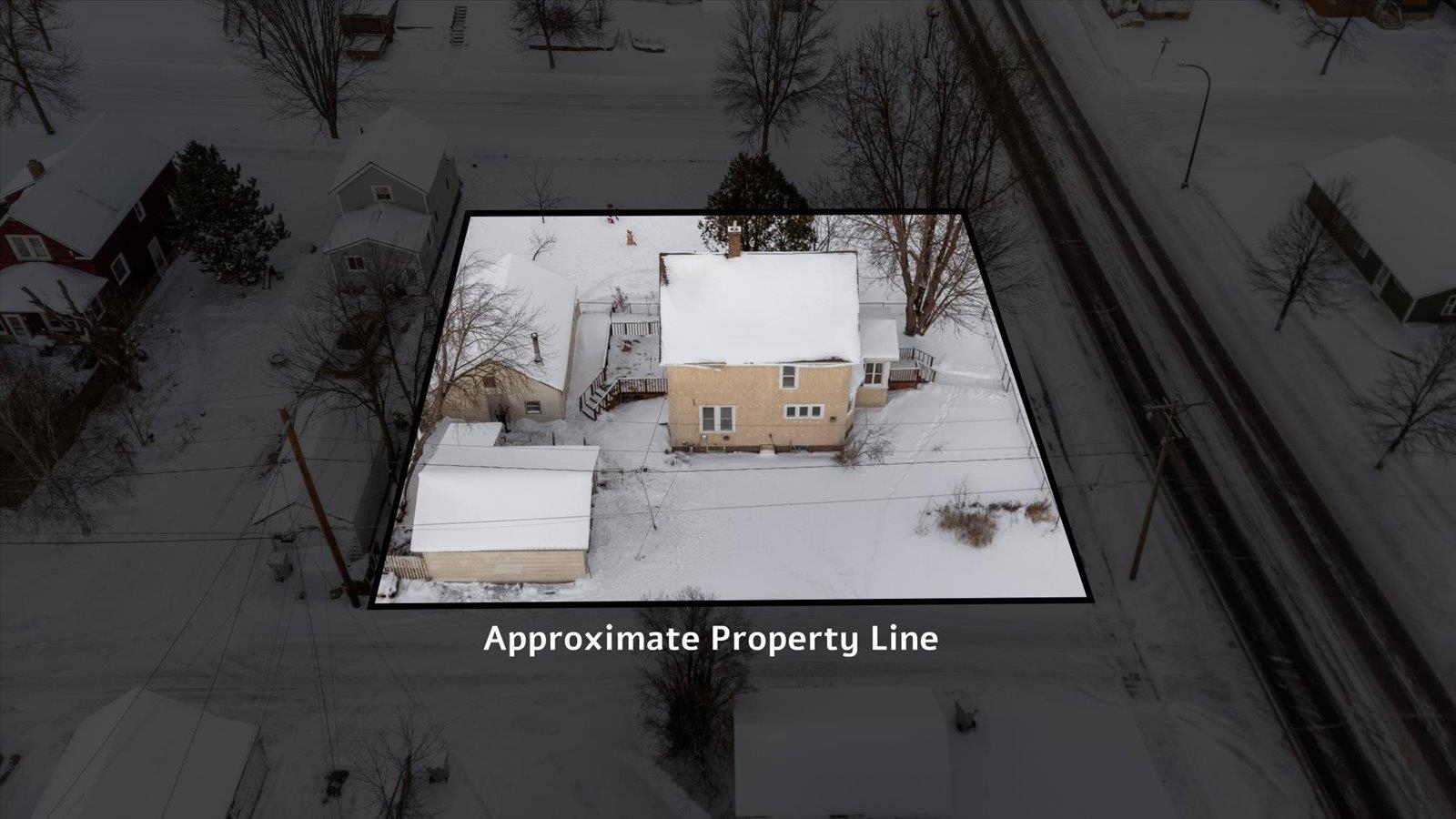 217 3rd Avenue Northwest Chisholm, MN 55719 - Photo 7 of 47 View of snowy aerial view
