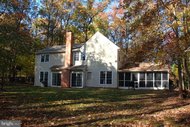 11313 Handlebar Road Reston, VA 20191 - Photo 2 of 29 Back of Home -Vie of Screened in Porch