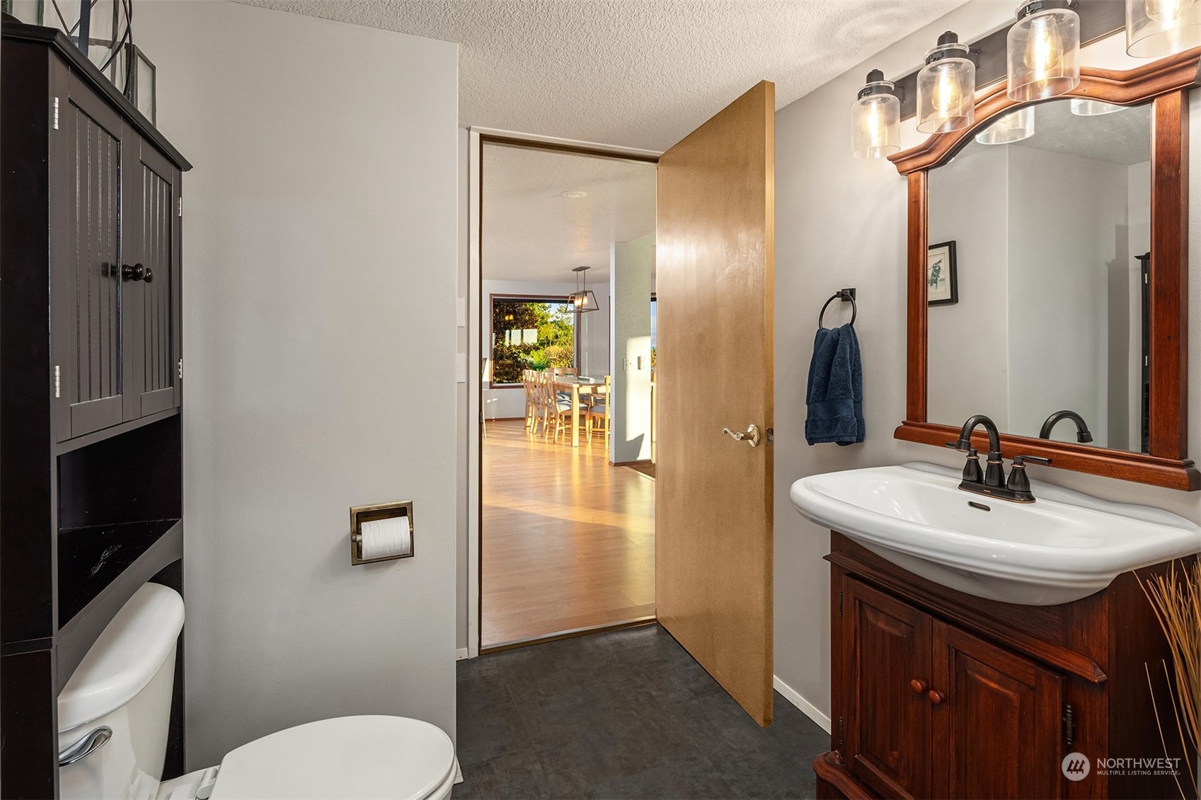 3480 Timothy Way Camano Island, WA 98282 - Photo 15 of 39 a bathroom with a sink a toilet and shower