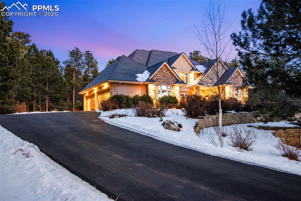 16075 Winding Trail Road Colorado Springs, CO 80908 - Photo 2 of 42 a view of a backyard