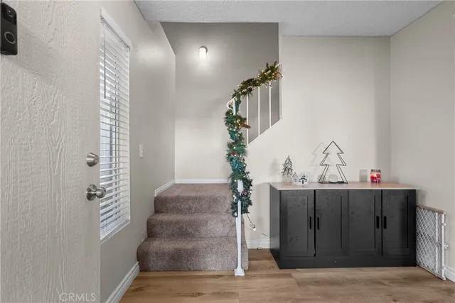 a view of entryway and hall