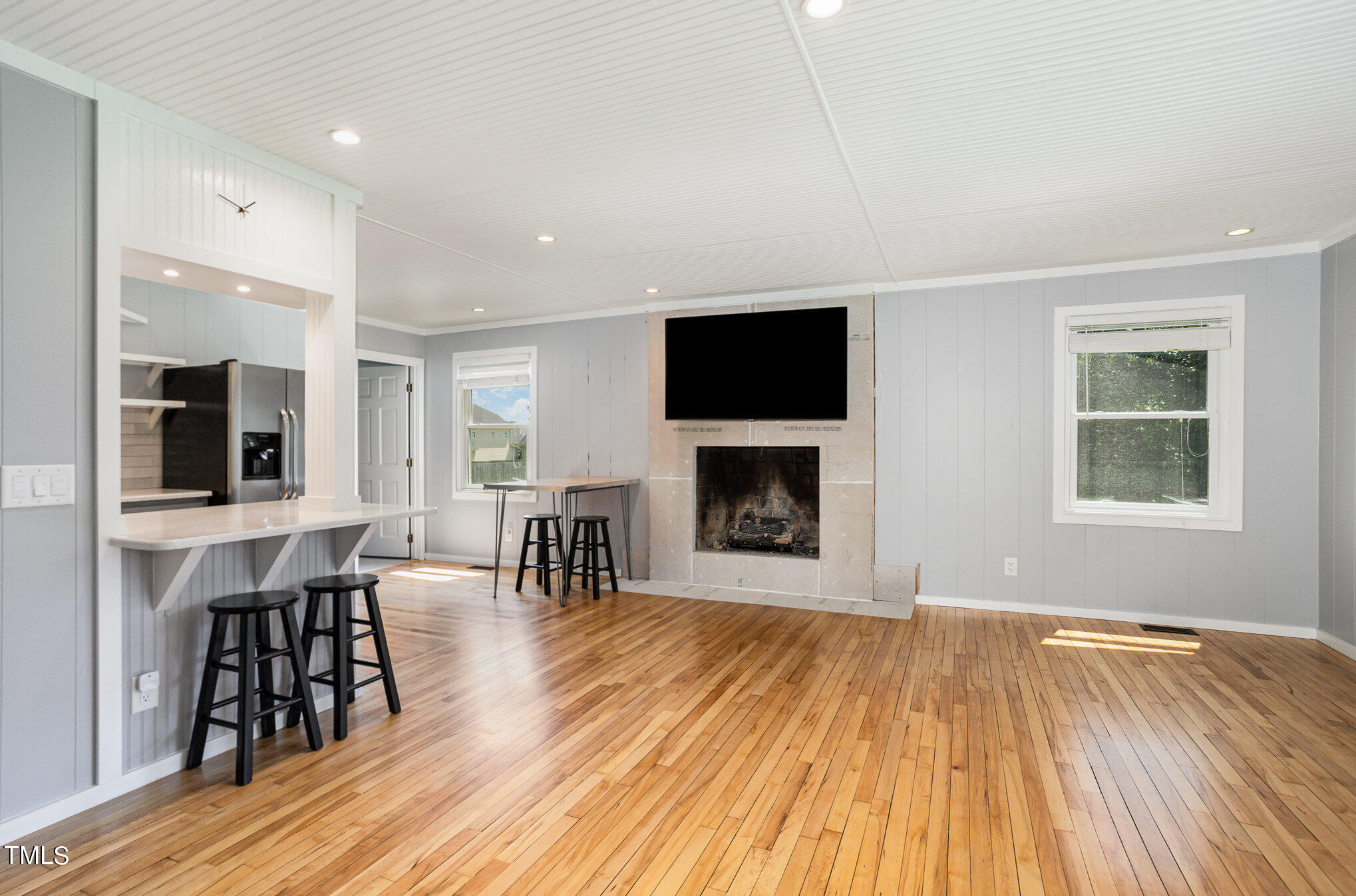9217 Purfoy Road Fuquay-Varina, NC 27526 - Photo 9 of 25 Living Room & Fireplace