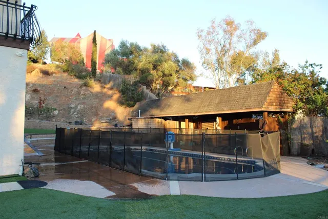 a view of outdoor space and yard