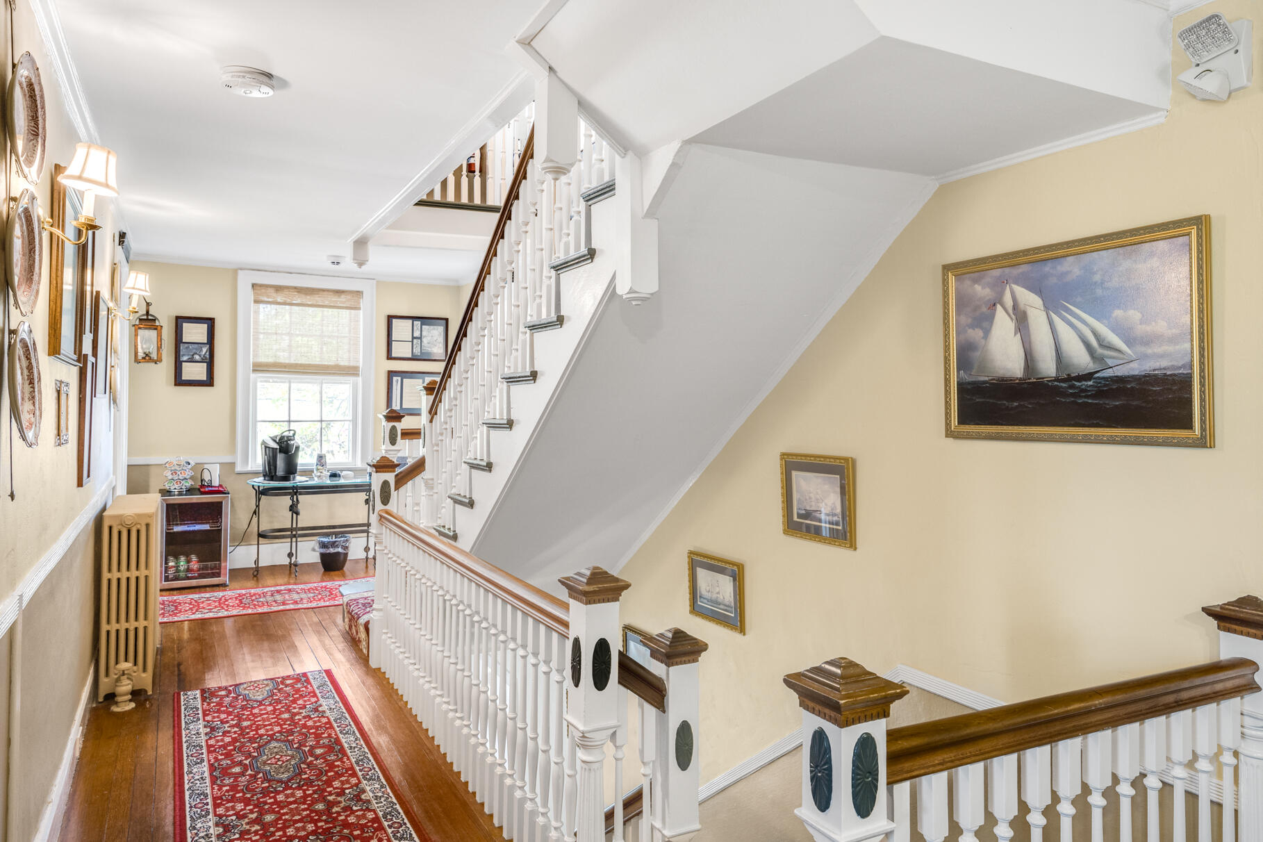 1861 Main Street Brewster, MA 02631 - Photo 15 of 65 a view of entryway and hall with wooden floor