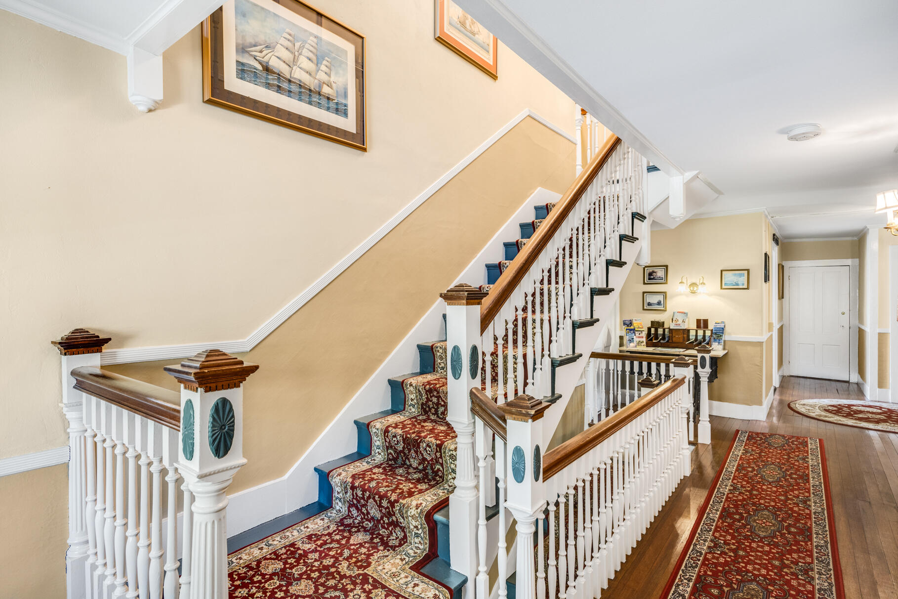 1861 Main Street Brewster, MA 02631 - Photo 26 of 65 a view of entryway and hall with wooden floor