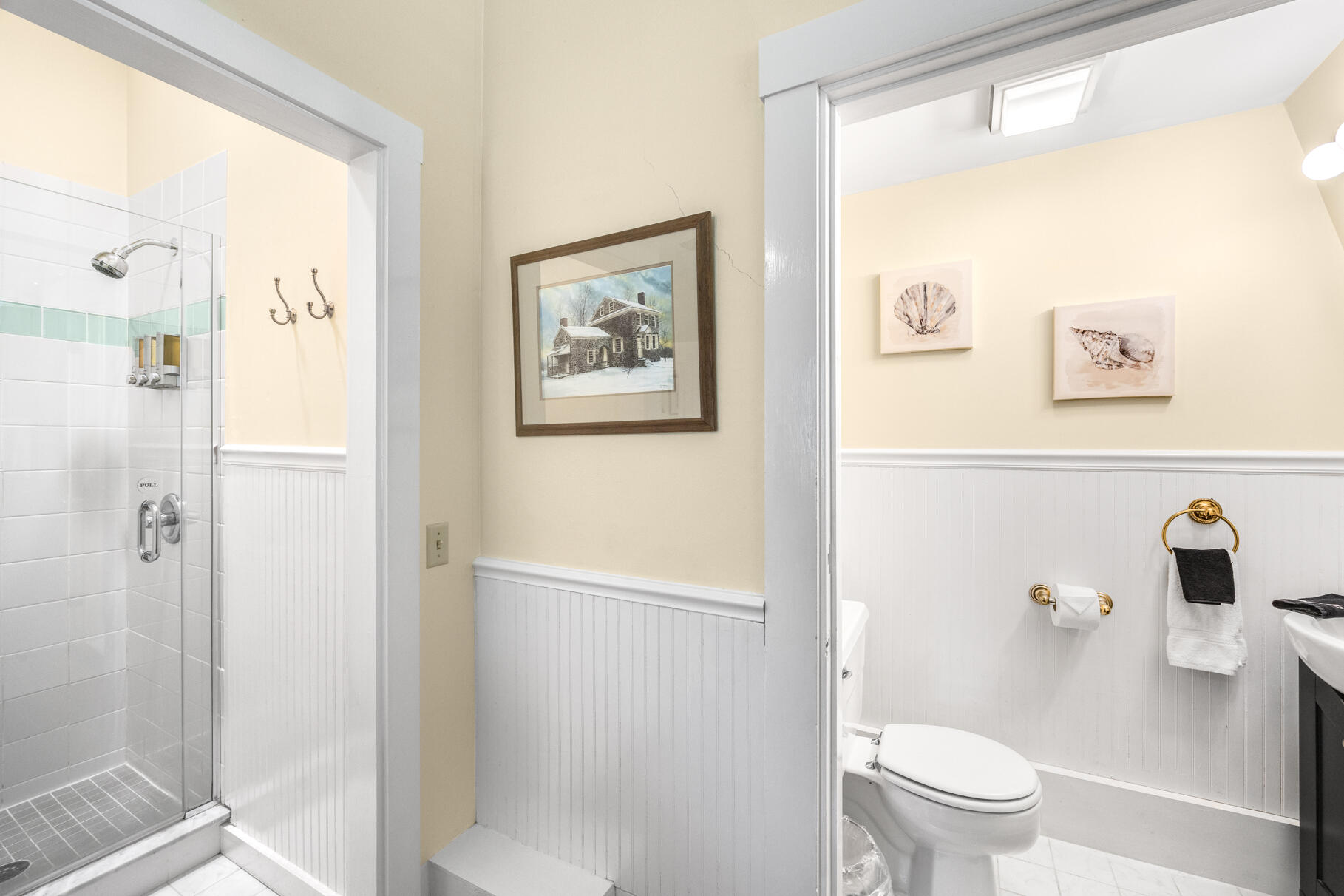 1861 Main Street Brewster, MA 02631 - Photo 34 of 65 a bathroom with a toilet and a shower