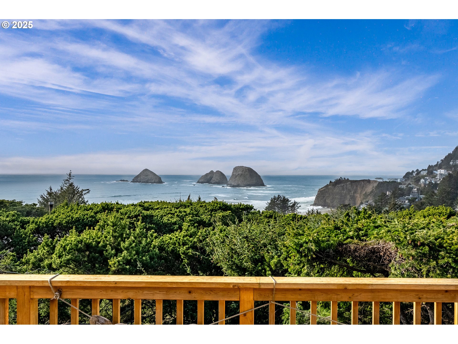 1100 Arthurs Road Oceanside, OR 97141 - Photo 14 of 48 a view of a big yard with large trees