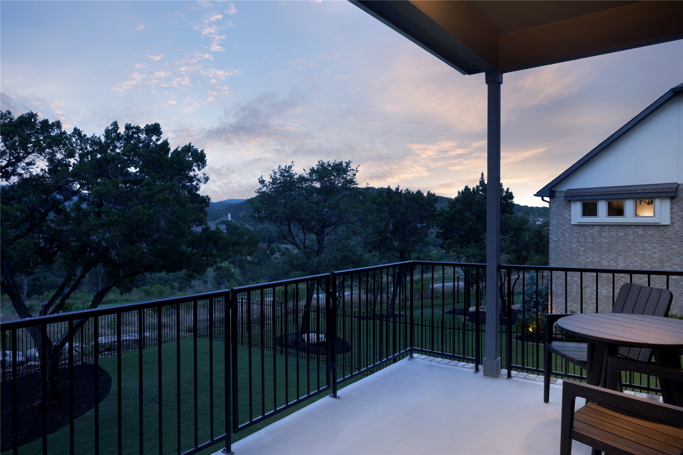 122 Sapling Dew Drive Georgetown, TX 78628 - Photo 22 of 22 a balcony with wooden floor