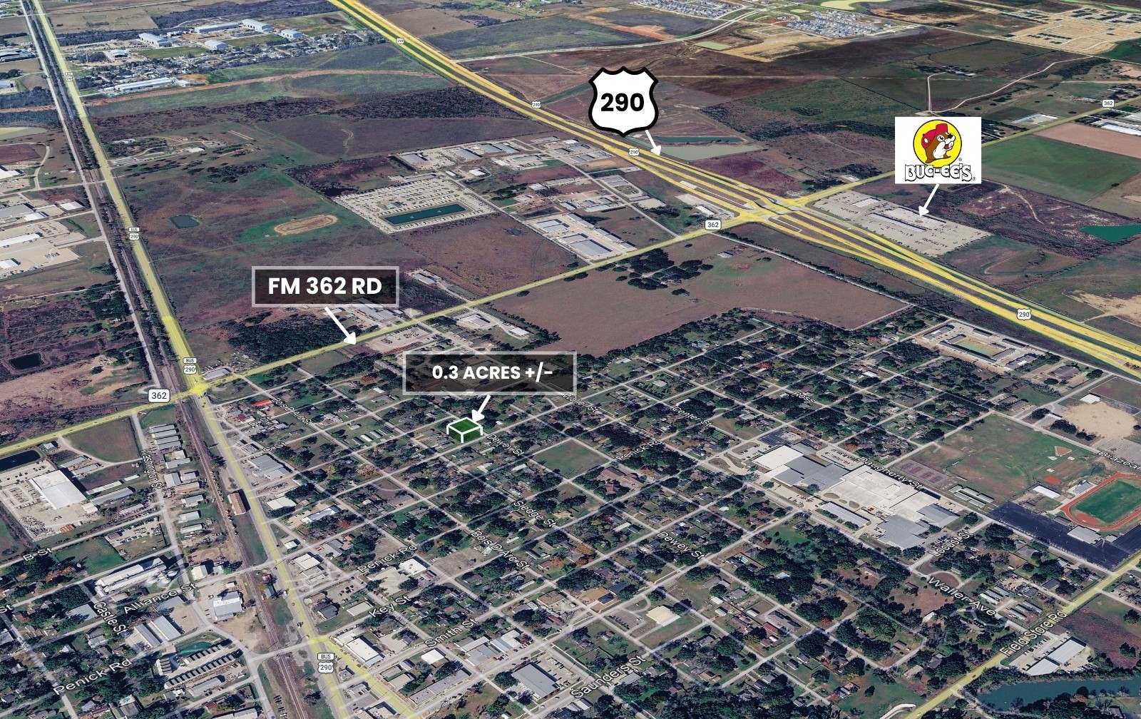 2803 Dewey Street Waller, TX 77484 - Photo 4 of 12 close by major highway