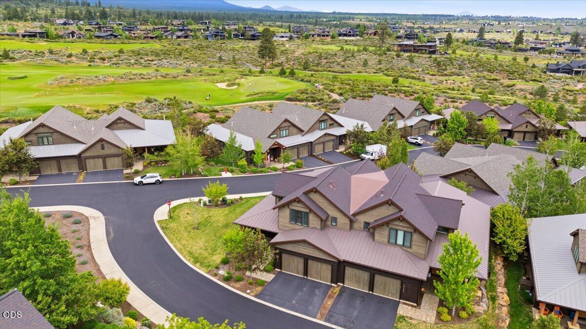 61333 Kindle Rock Loop Bend, OR 97702 - Photo 52 of 53 an aerial view of residential houses with outdoor space and ocean view