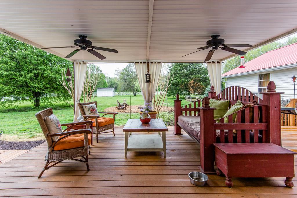 4021 Trinity Road Franklin, TN 37067 - Photo 23 of 30 a outdoor living space with furniture and garden view