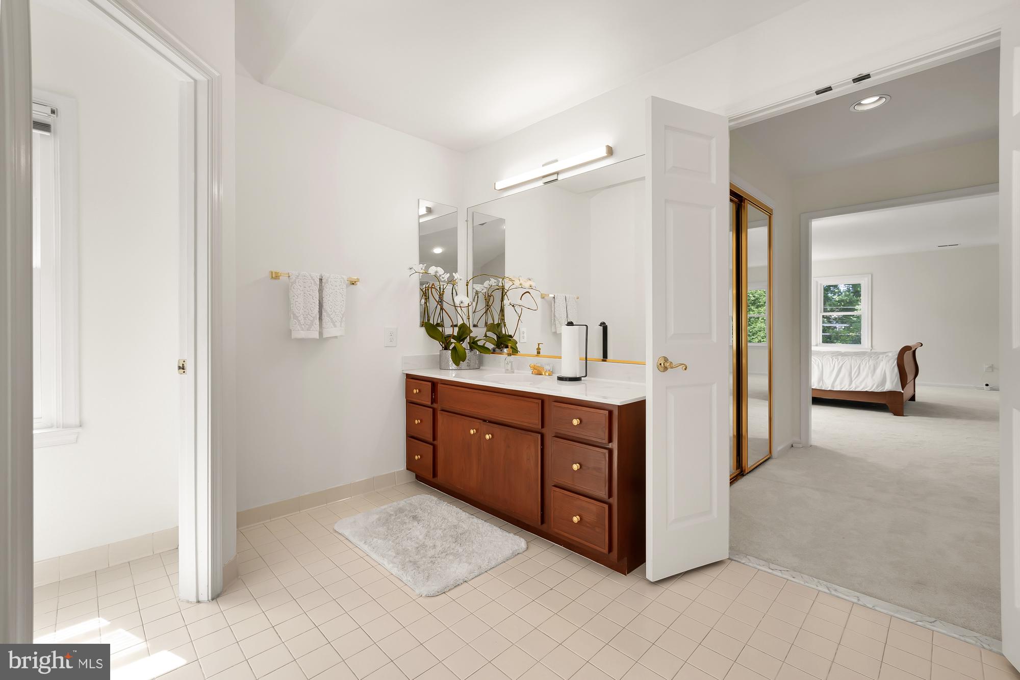 8909 Bells Mill Road Potomac, MD 20854 - Photo 42 of 71 Primary bathroom vanity 2