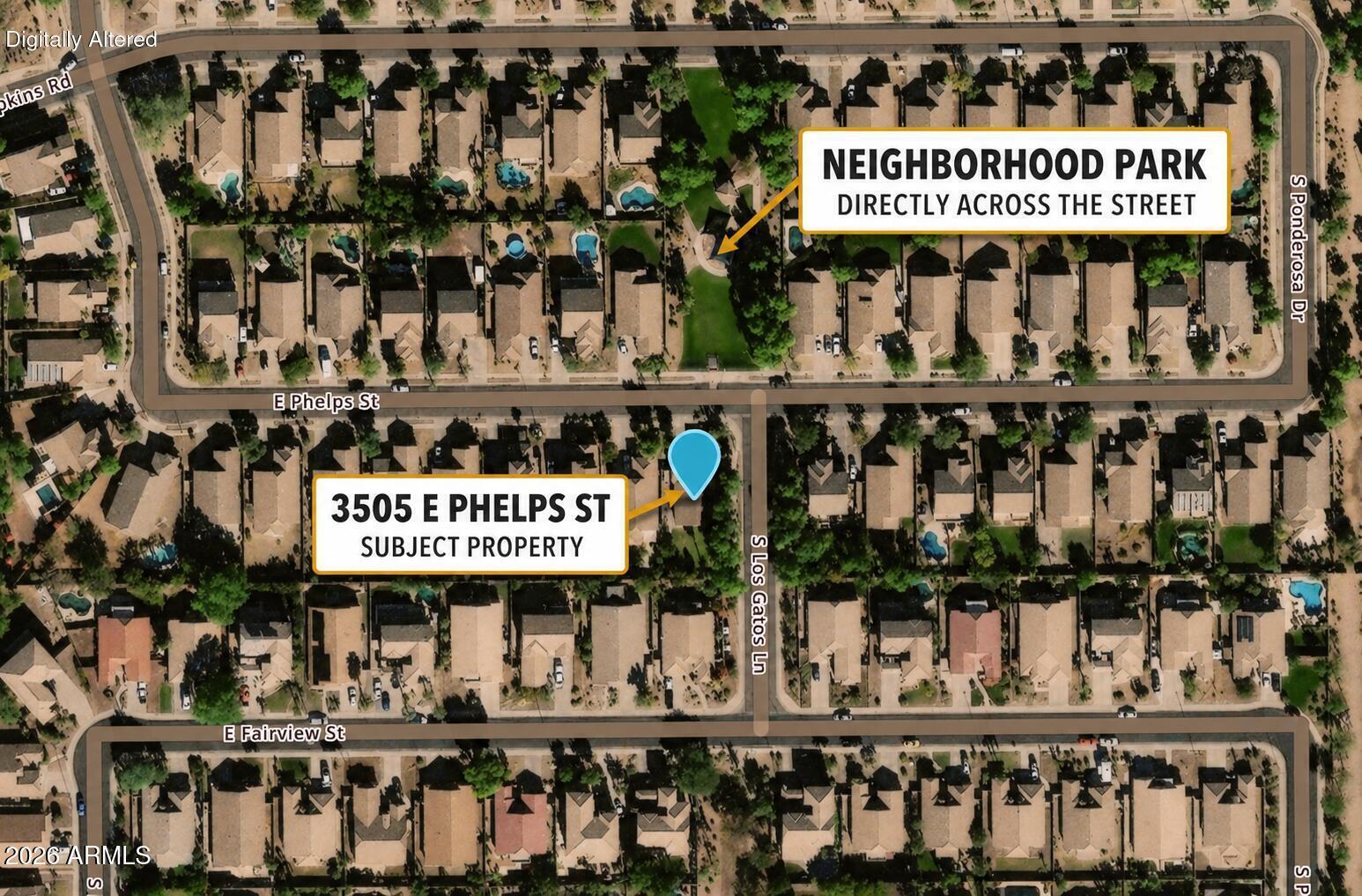 3505 East Phelps Street Gilbert, AZ 85295 - Photo 40 of 42 Source of map: U.S. Geological Survey