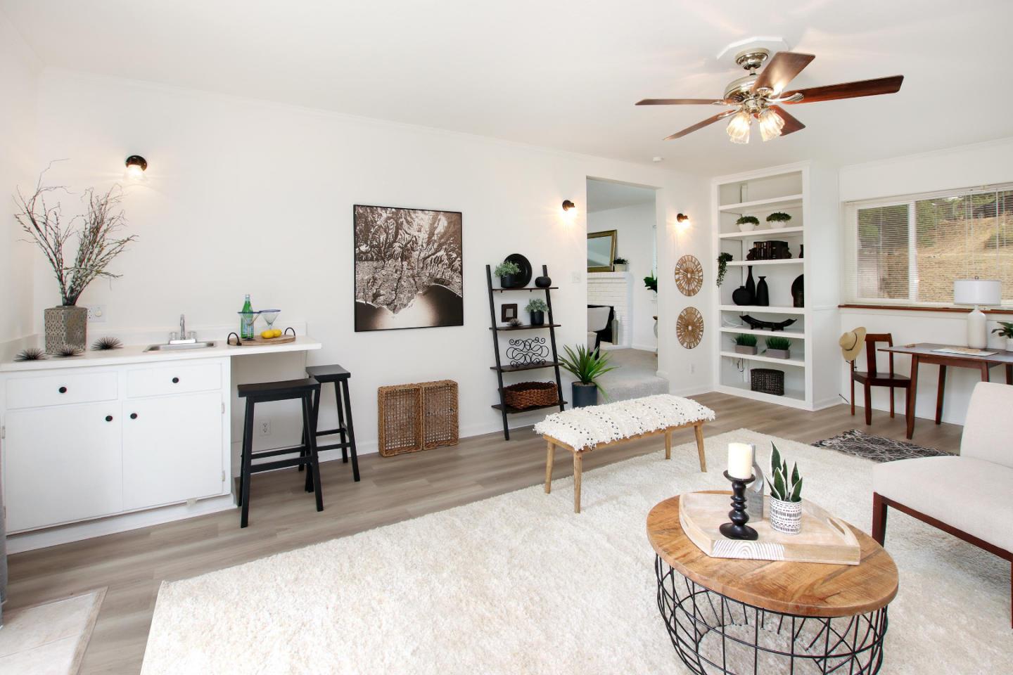 3005 Granite Creek Road Scotts Valley, CA 95066 - Photo 11 of 26 a living room with furniture and white walls