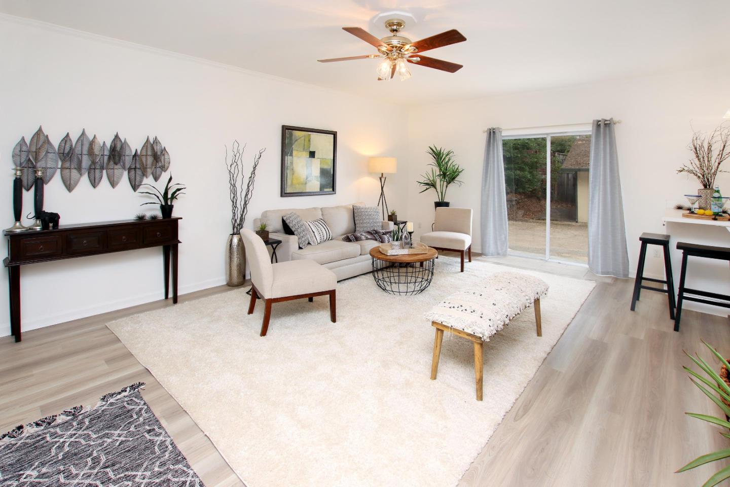 3005 Granite Creek Road Scotts Valley, CA 95066 - Photo 15 of 26 a living room with furniture and a large window