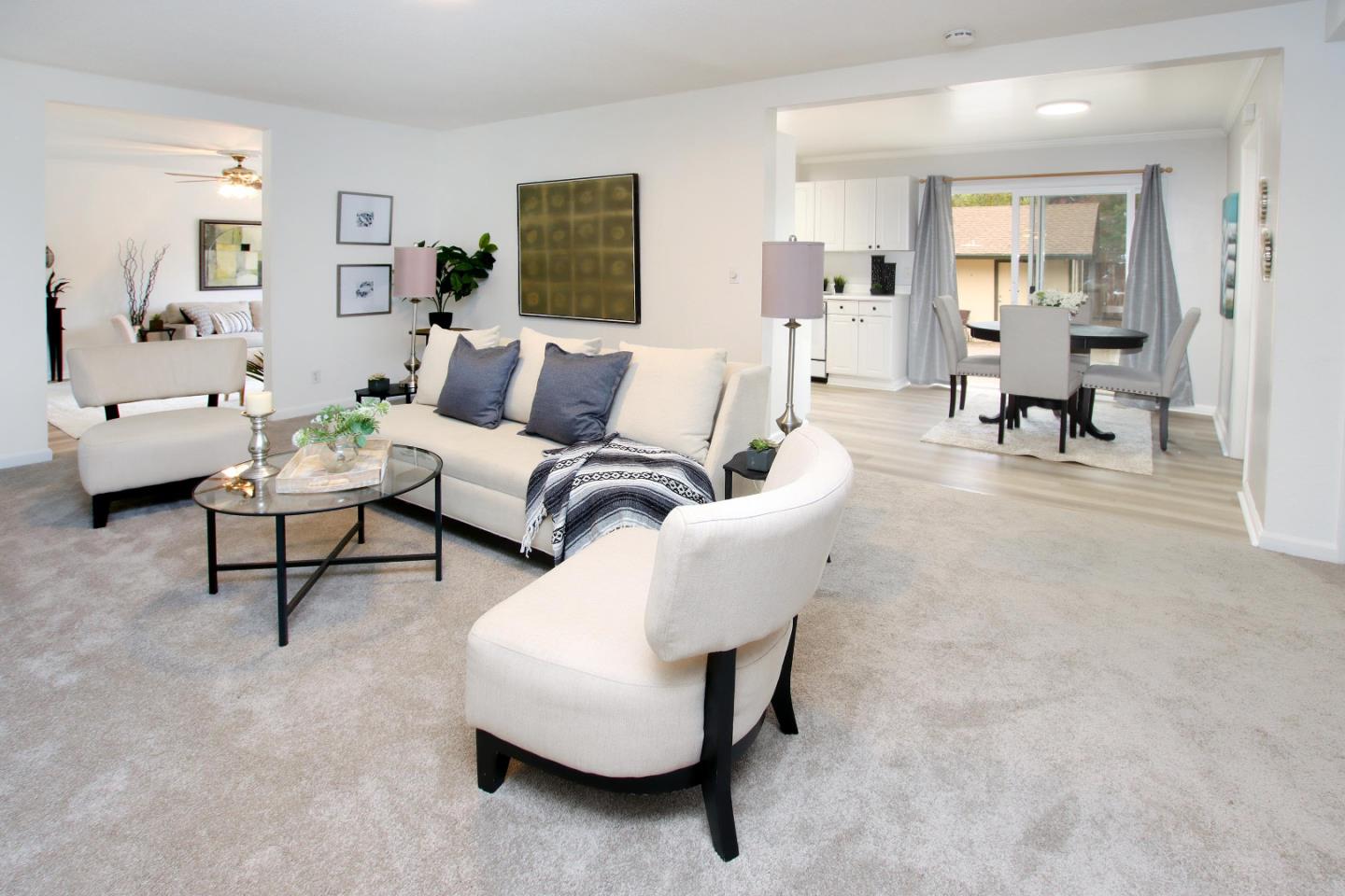 3005 Granite Creek Road Scotts Valley, CA 95066 - Photo 5 of 26 a living room with furniture and a table